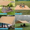 Tarp Outdoor Camping 3 Waterproof Heat Light UV Tarp for Camping Highly Water Resistant [Reinforced Version] Tent, Tent, Tarp, Tarp, Mx3.6 M, Tarp,