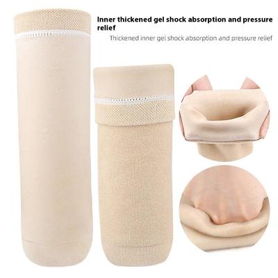 Réducteur de moignon prothétique Sous le genou Haute élasticité Gel épaissi Manchon prothétique Chaussettes à manchon prothétique en gel Réducteur de moignon