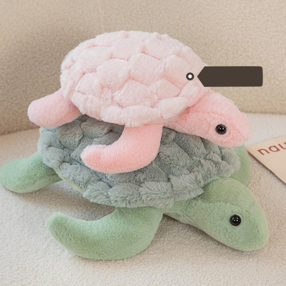 Plush Cute Turtle Stuffed Animals Green Tortoise Pillow Plush Doll  Birthday Gifts