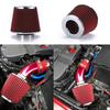 Cone Air Intake Filter with Reducer Adapters 3" 3.5" 4" Sport Racing Universal 76MM 89MM 101MM Car High Flow Cold Air Filter