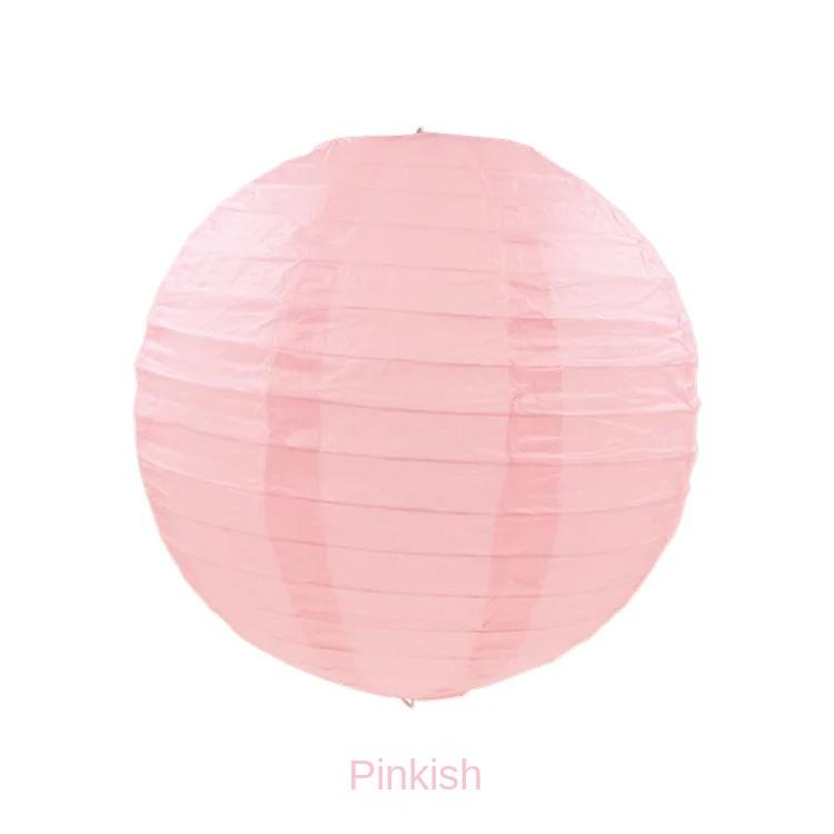 4/6/8/10/12/14/16inch Chinese Paper Ball Lampion Hanging White Wedding Decoration Paper Lanterns Lampshade Birthday Party Decor