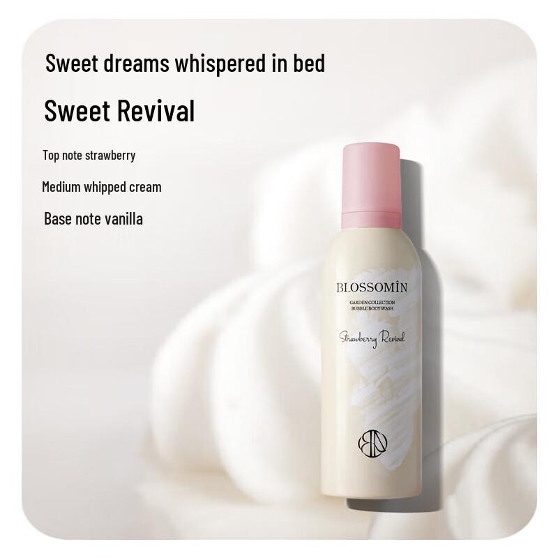 Garden Scent Bubble Mousse Shower Gel