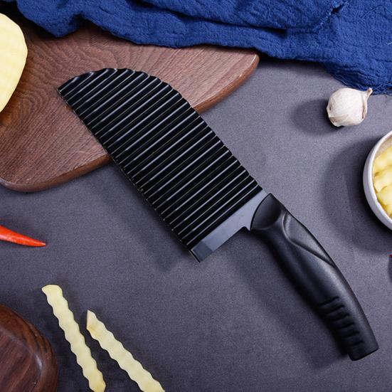Convenient Not Deformed Slicing Tool Easy To Clean Carrot Potato French Fry Slicer Chopper for Home Wave Cutter