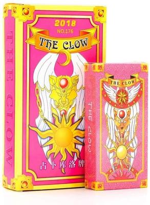 Sakura Animation Around Magic Card Girl Sakura Fortune Telling Tarokulo Cards and Hope Cards (Powder, Large)