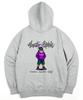 Street Santa Purple Hoodie Gray_8181