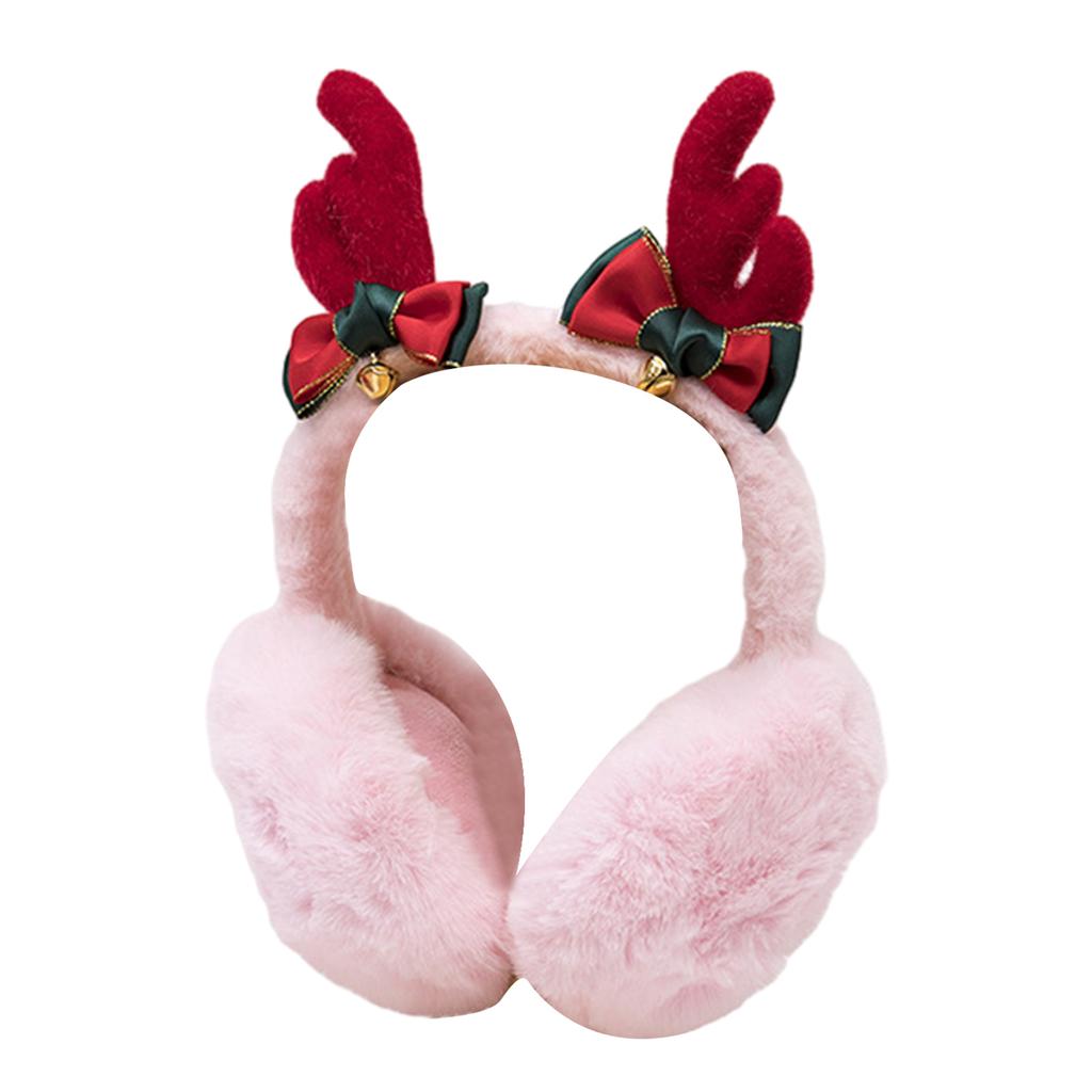 Cute Christmas Theme Plush EarMuffs for Women and Kids Ear Warmer Headband for Winter Christmas New Year Gifts