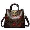 2025 New Embossed Pattern Fashionable Versatile Shoulder Crossbody Handbag