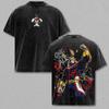 Anime My Hero Academia All Might Deku Graphic Print T-shirt Men Women Retro Washed O-neck Cotton Loose Casual Oversize Harajuku Fashion Summer New Tee