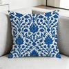 Art Iznik TileE Pillow Case Square DoubleSided Sofa Cushion Cover Bedroom Bedside Pillow Gift
