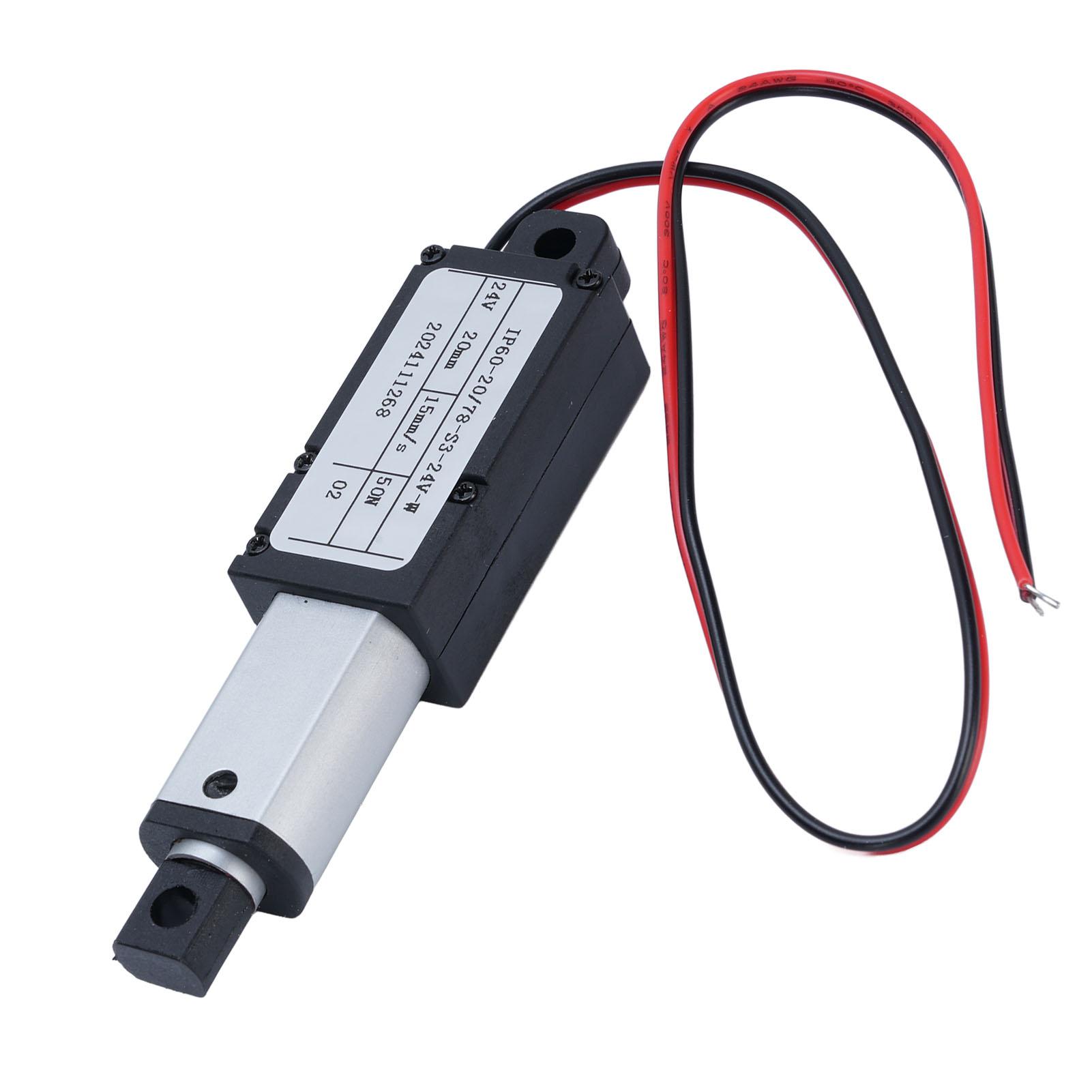 

Електричний Малий Лінійний Актуатор 0,8 дюйма Хід 50 Н Тяга 15 мм/с Лінійний Актуатор для Дому