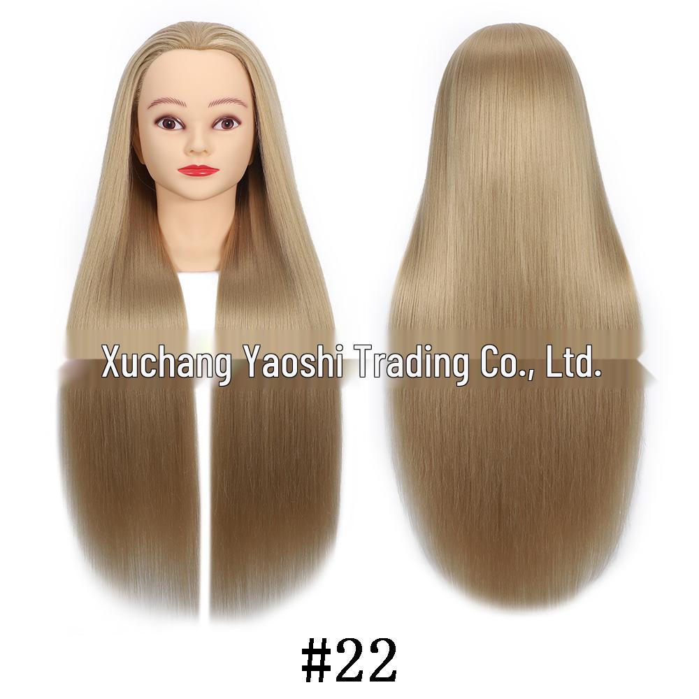 Wig Mannequin Head for Braiding, Styling, and Makeup Practice