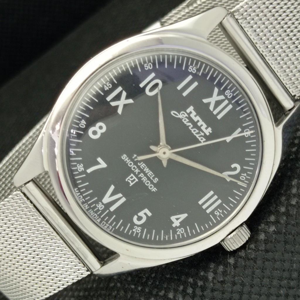 

Б/У HMT JANATA индийские мужские механические часы a307355-1 Sku584a-a307355