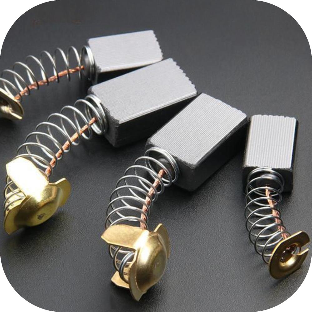 Carbon brushes for power tools, grinders, drills, set of 4