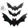 Spooky Halloween Bat Decorations with Eyes Simulation Bat Pendant  Halloween Party