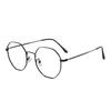 Retro Luxury Metal Polygonal Myopia Glasses for Women Men Advanced Large Frame Near Sight Eyeglasses Comfortable and Versatile