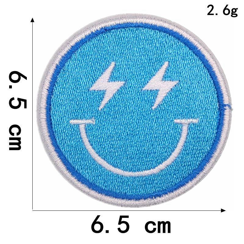 1 Set Embroidered Patches Iron On Cartoon Stickers DIY Garments Backpack Appliques Sewing Badge Patch