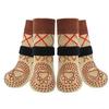 Cross-Border Non-Slip Breathable Dog Socks for Medium & Large Breeds - Golden Retriever Outdoor Paw Covers