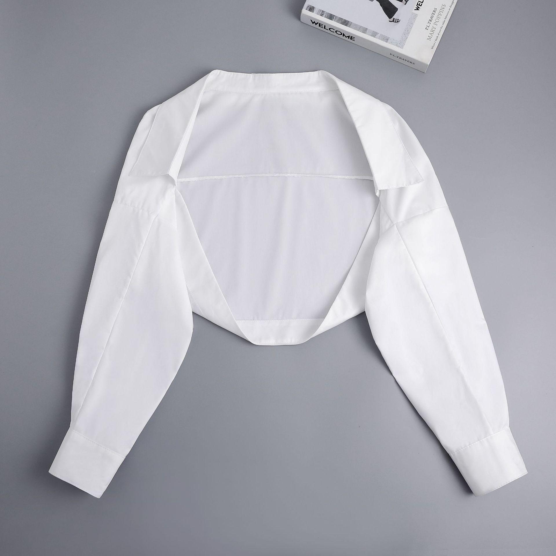 

Корейский воротник с лацканами, съемная женская рубашка, блузка, поддельные воротники, свитер, рубашка, съемные воротники, мужской костюм, поддельные воротники