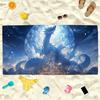 Dragon Towel Soft Lightweight Anti-Sand Large Beach Towel Quick-Drying Bath Sports Family