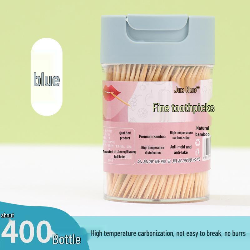Bamboo Toothpicks for Home & Restaurant - Disposable Double/Singe Head