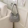 Women Floral Dot Canvas Tote Bag Mini Shoulder Handbag Casual Daily Purse