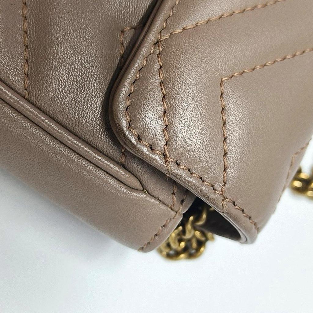 [Pre-Owned] Gucci Handbag 'Tan' - Very Good #TBV6O2