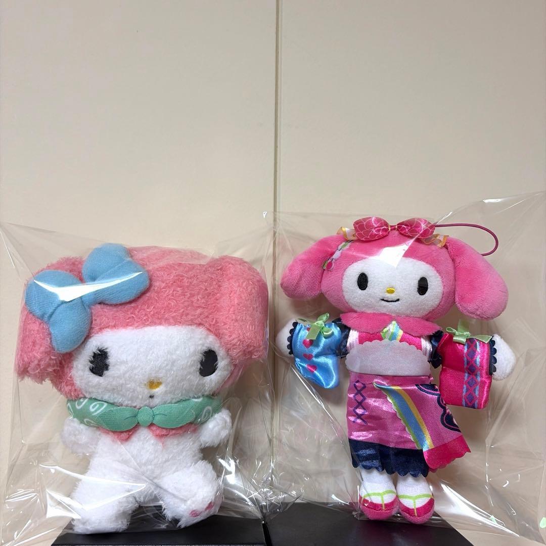 My Melody Baby Shark Sanrio Characters My Melody Plush Toy Set