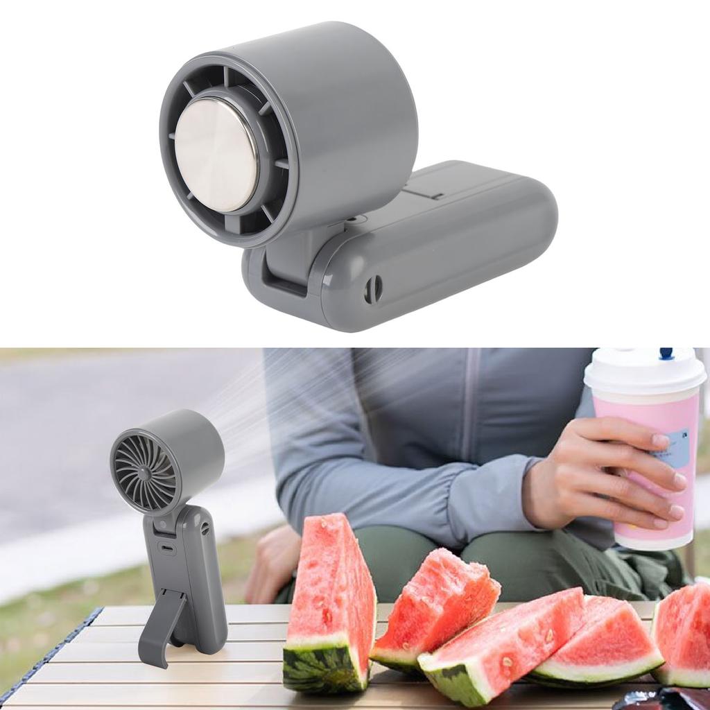 Portable Handheld Fan Rechargeable 5 Gear Wind Battery Operated Cooling Fan for Outdoor Activities Travel Working