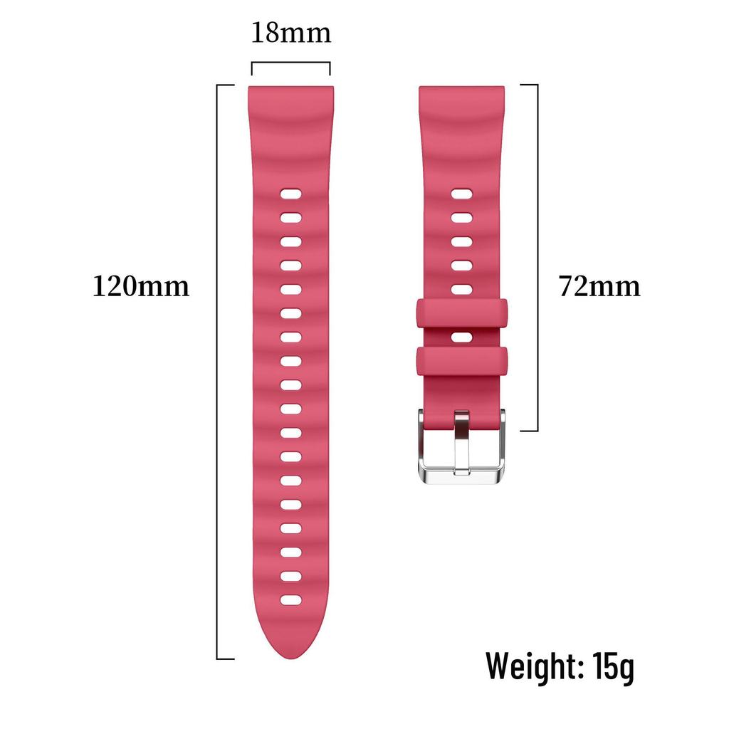 Huawei GT6 41mm Silicone Watch Band Compatible with GT6/5/4 - Official Style Replacement Wristband