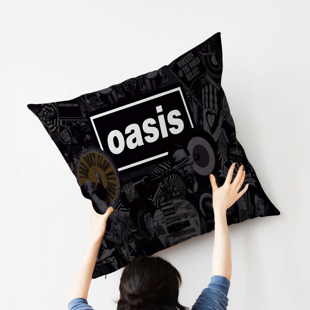 Band O-Oasis Pillow Gift Home Office Decoration Pillow Bedroom Sofa Car Cushion CoverPillow Case