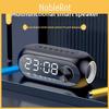Alarm Clock Bluetooth Radio Dimmer Nap Timer With Color Night Light Bedroom For