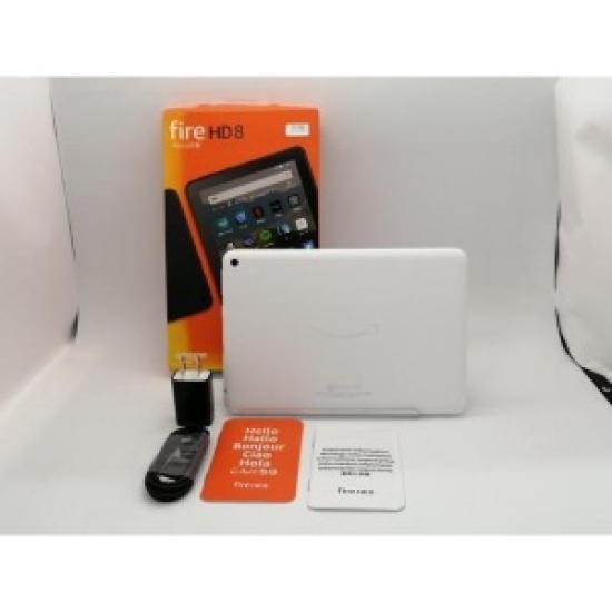 

USED Amazon Fire HD8 (2020, 10th Gen) Wi‑Fi Tablet 32 GB White білий