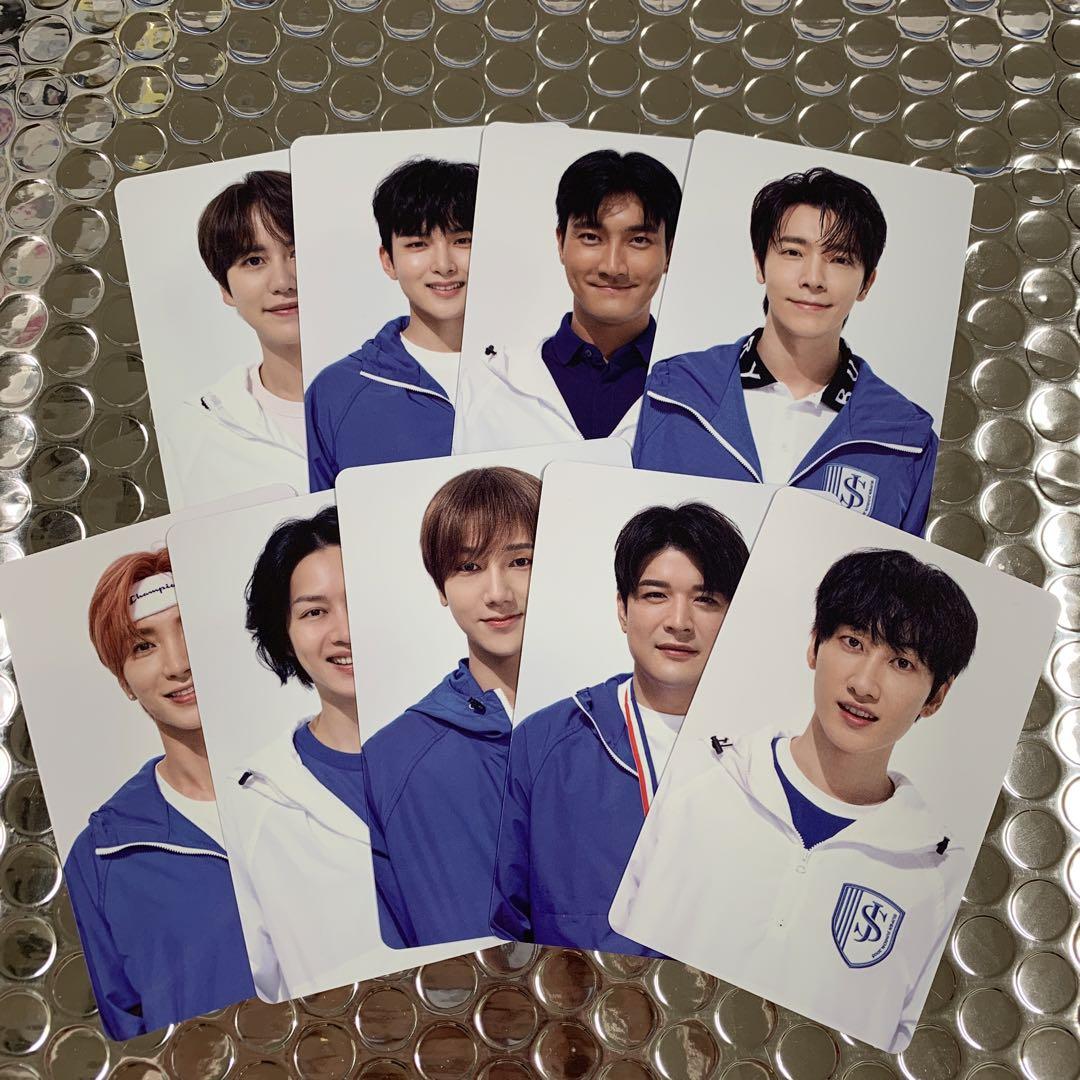 

[Б/У] SUPER JUNIOR Морской волны Официальные торговые карточки (9 типов)