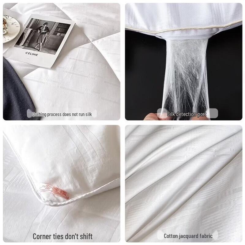 Hengyuanxiang 100% Cotton Cover Tussah Silk Quilt