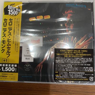 CD THELONIOUS MONK, JOHN COLTRANE; WIL - Thelonious Himself +1 VICJ41224 Riverside Recor 2005 Japan Jazz Used