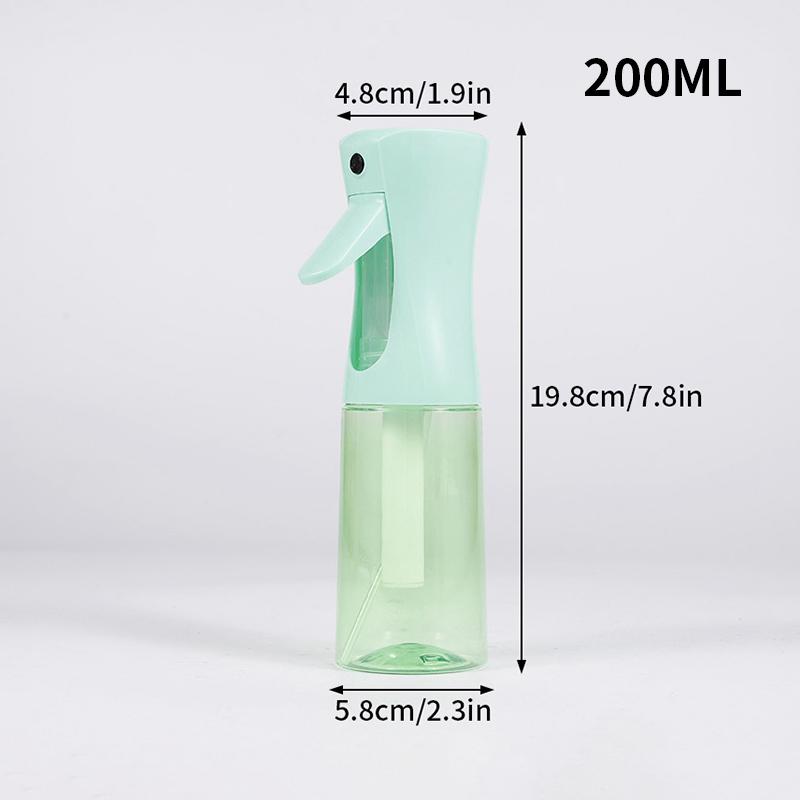 High Pressure Oil Sprayer Bottles Hairdressing Spray Bottle Plant Water Refillable Continuous Mist Sprayer Plastic Containers