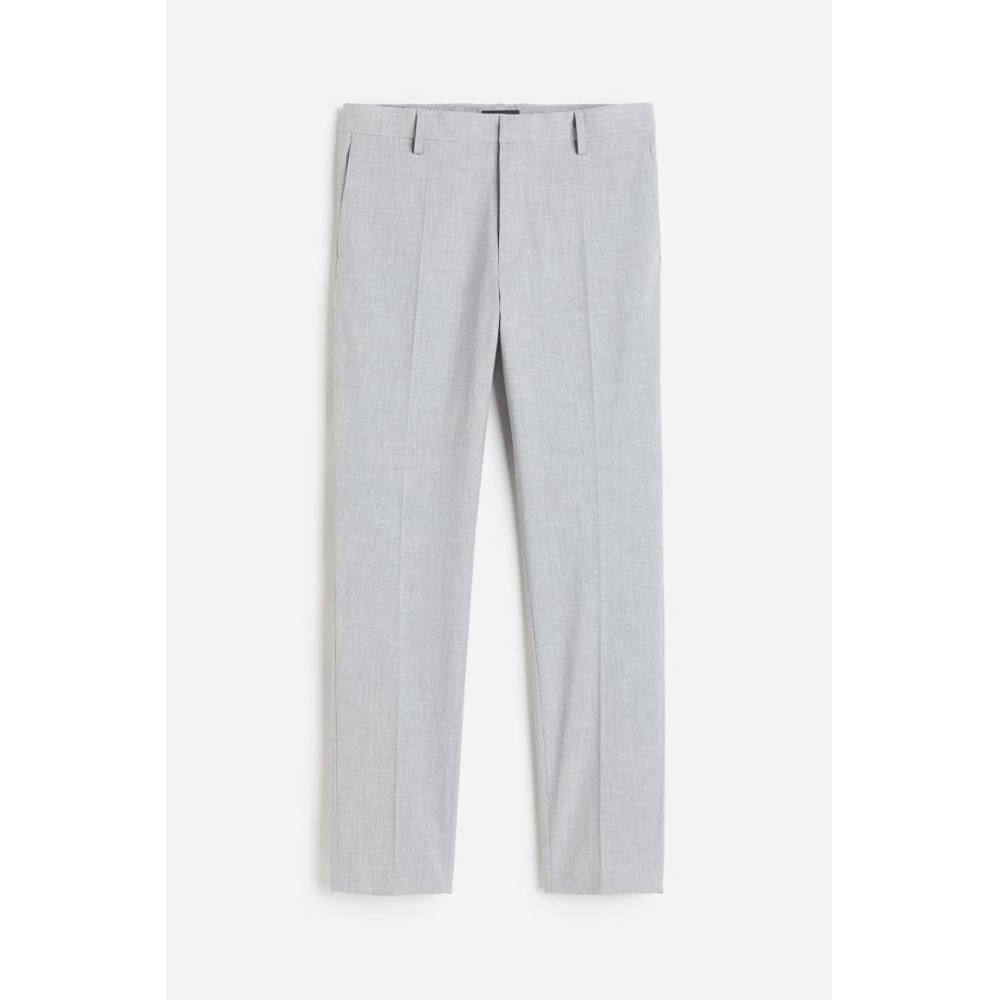 H M sliM Fit Pants Grey