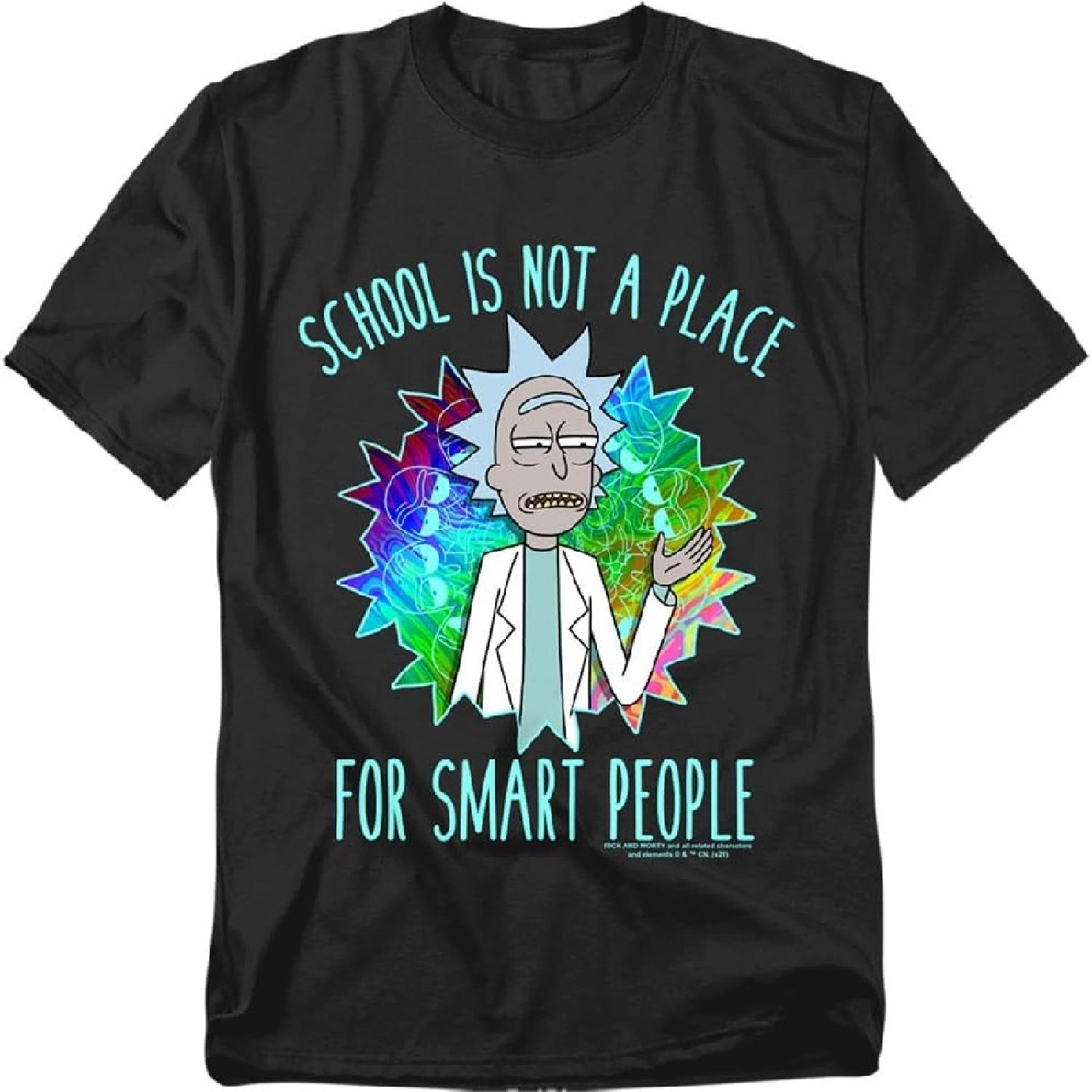 LOGOVISION Коллекция унисекс футболок для взрослых Рик и Морти Взрываем мозг XXXXXL разноцветный