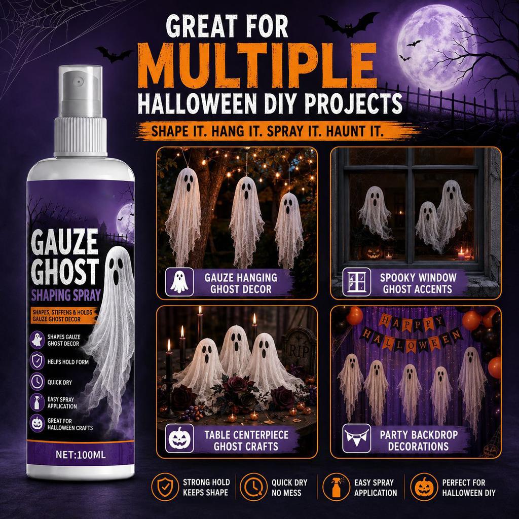 Halloween Formgeber - DIY Dekoration Versteifungsmittel für Mullgewebe, Erstellen von Haus-Requisiten