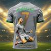 2026 Nuovi Arrivi Edizione Speciale Ronaldo 7 Maglia da Calcio Oversize Sportiva Manica Corta Uniforme da Allenamento Maglietta da Calcio Maglietta per Bambino