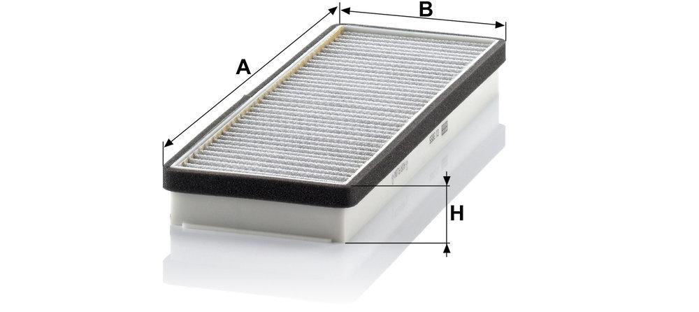 Cabin Filter Mercedes Actros 02>