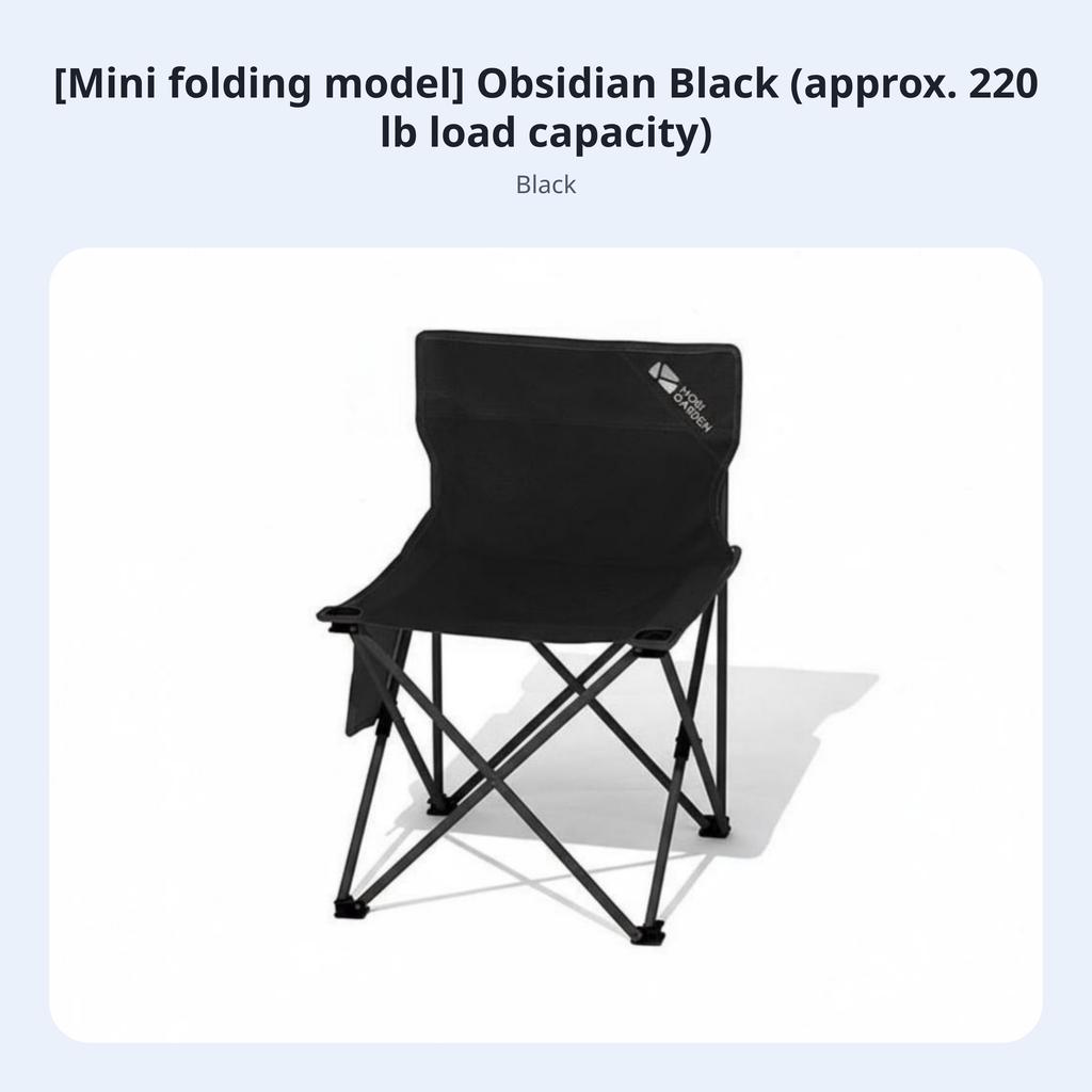 Miniature Camp Stool Foldable Design Foldable Four-Leggedleg Stool Lightweight Stable Cross-Braced Frame For Anglers Hikers