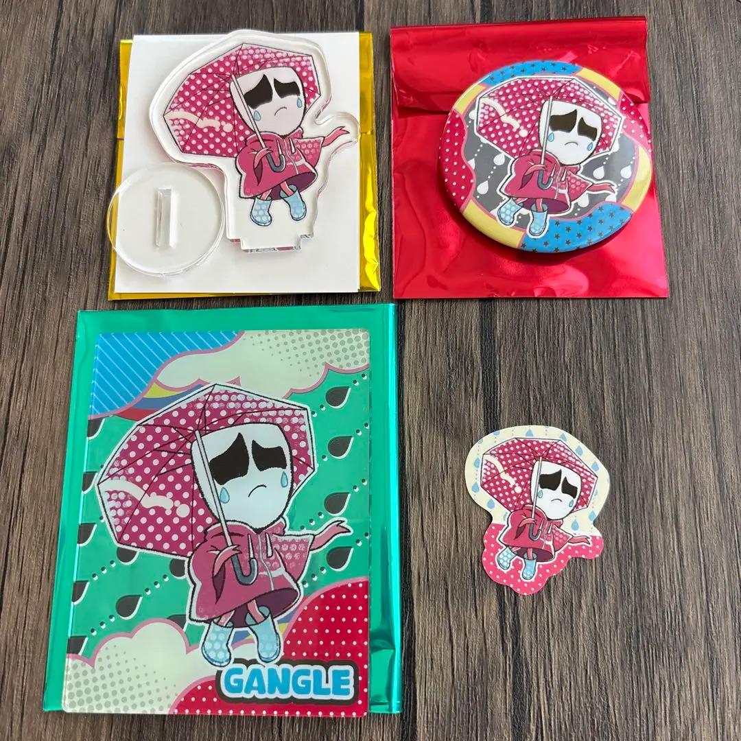 Amazing Digital Circus Acrylic Stand Card Gangle Goods Set 4 Rainy Day