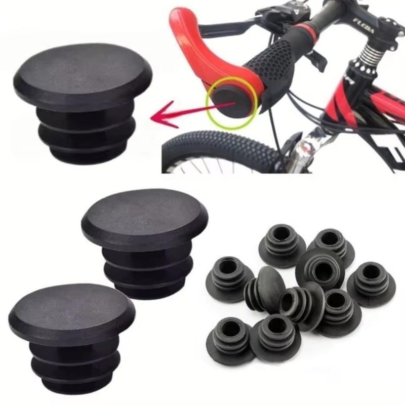 6 Stück Fahrradlenkerendstopfen Kratzfest Universell Passend Lenkerkappen für Rennrad Mountainbike Citybikes Outdoor-Fahrradfahren