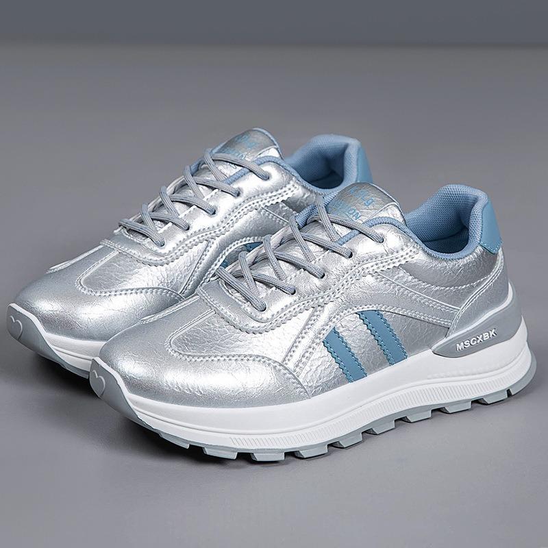 New autumn casual sports shoes women's commuting versatile senior sense heightened dad shoes women
