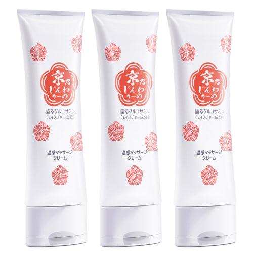 Kyono Jinwari's Glucosamine Topical Cream: Contains Glucosamine, Chondroitin, Proteoglycan, Hyaluronic Acid, and Collagen. This warming massage cream