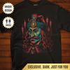 Vlad the Impaler Shirt Gothic Gift Vampire T-Shirt Neon Graphic Gift Tee Horror Tee Prince Of Wallachia Shirt Vlad Tepes Shirt Goth Clothing