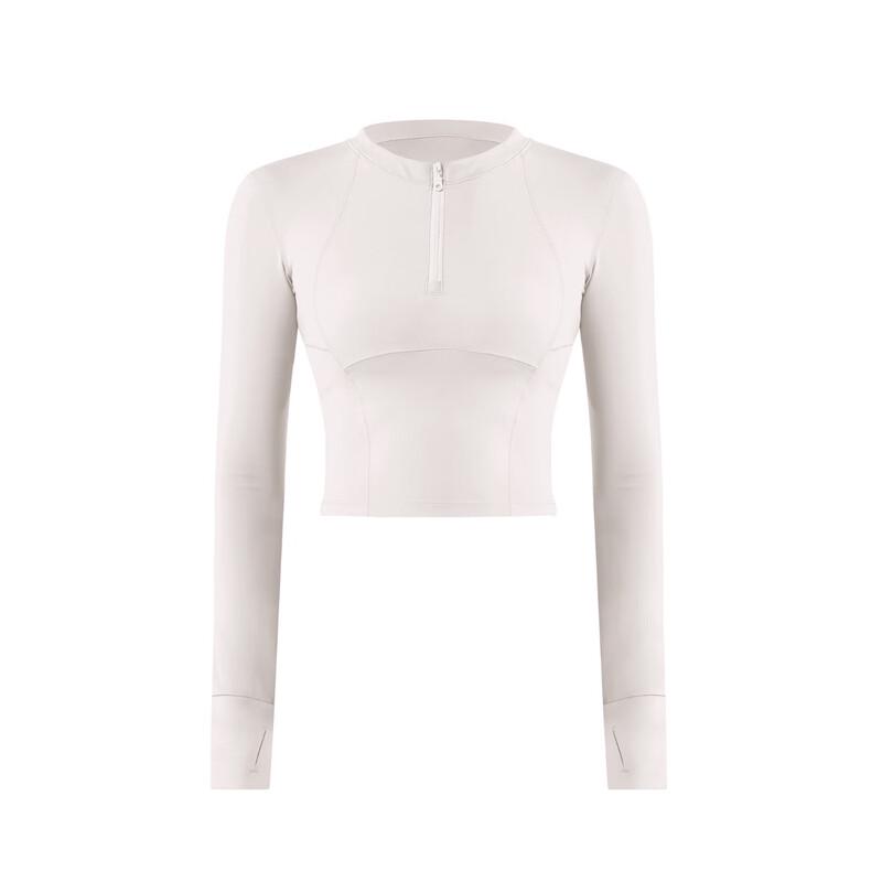 

Women s Half-Zip Long Sleeve Yoga Top 36/80