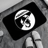 A-Abarths Fiat Entry Door Floor Mat Festive Decorations Carpet Bathroom Anti-slip Mat Entrance Doormat