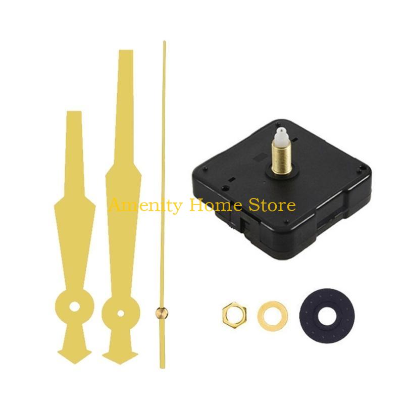 F26C for 16'' Quartz Clock Movement ThreadKit Silent Wall Clock DIY Mechanism Clock Movement for 35-40cm Panel HomeClock